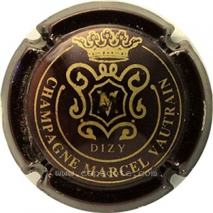 Capsule Bordeaux foncé et or
