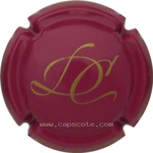 Capsule Lie de vin et or