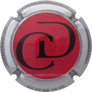 Capsule Rouge et noir, contour argent