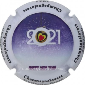 Capsule Série 6 - Happy New Year, contour blanc