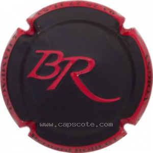 Capsule Noir mat, contour rouge