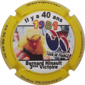 Capsule Bernard Hinault, Numérotée à 300 exemplaires