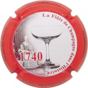 Capsule 1740, contour rouge, numérotée sur 300 exemplaires