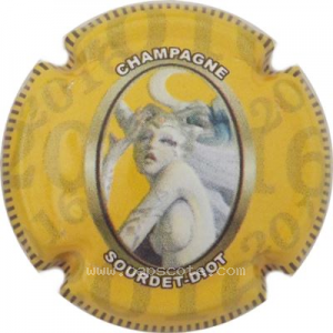 Capsule 2016-1, Fond jaune, Ovale or