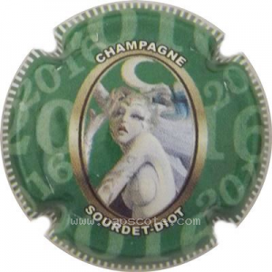 Capsule 2016-1, Fond vert, Ovale or