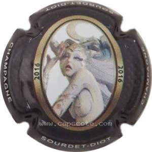 Capsule 2016-2, Noir et or, Ovale or