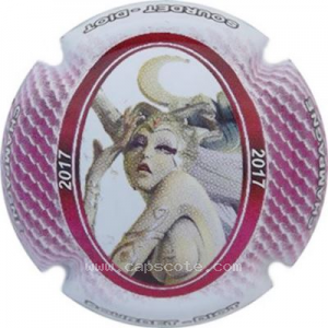 Capsule 2017-2, Blanc et rouge, Ovale rouge