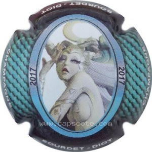 Capsule 2017-2, Noir et vert, Ovale bleu
