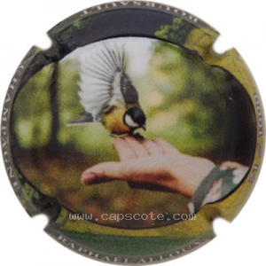 Capsule Polychrome, Oiseau sur une main, Numérotée sur 1000 exemplaires