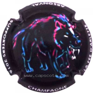 Capsule Supporters 2016, Fond noir, Jéroboam