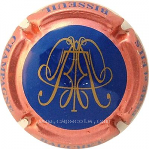 Capsule Rosé, bleu et or