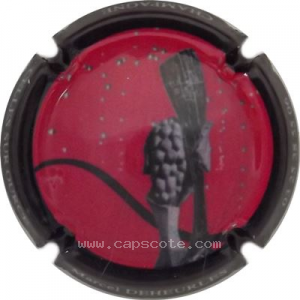Capsule Rouge, contour noir