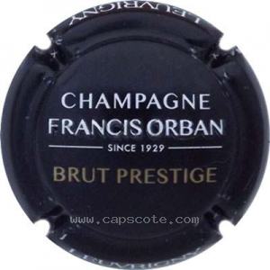 Capsule Brut Prestige, Noir, blanc et or