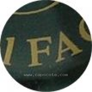 Capsule Vert foncé et or, grande barre au F 2