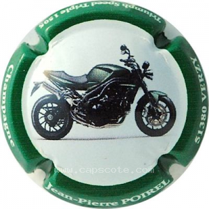 Capsule Contour vert foncé, Triumph Speed triple