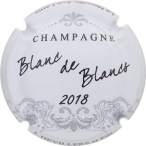 Capsule Blanc de blancs, 2018, fond blanc