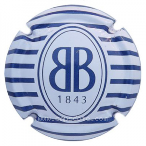 Capsule Blanc et bleu, 32 mm