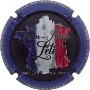 Capsule a- Fond noir, contour bleu, Numéroté sur 500