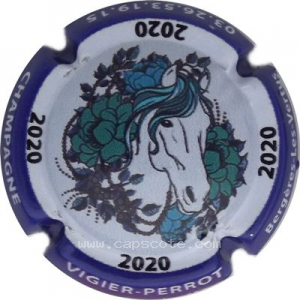 Capsule 2020, Cercle blanc, jupe bleu foncé