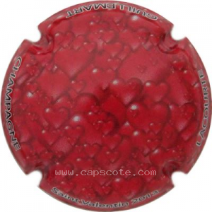 Capsule 2013, Rouge, sans inscription
