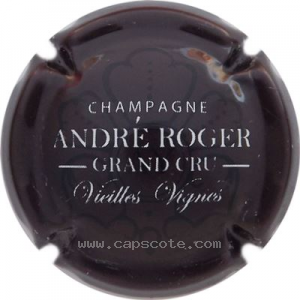 Capsule Marron foncé et blanc, fleur noire