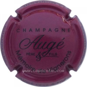 Capsule Lie de vin, noir et or, Mémoire de Vignerons