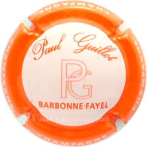 Capsule Fond blanc et orange, contour orange
