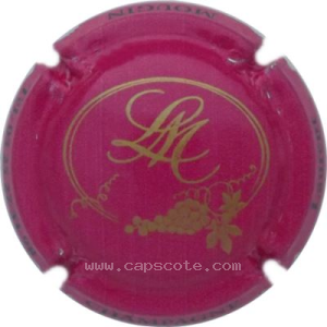 Capsule Rose foncé et or