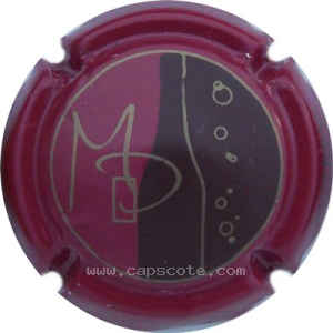 Capsule Bordeaux, marron et or