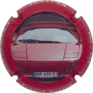 Capsule e. Contour rouge