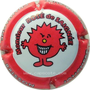 Capsule Rosé de saignée, contour rouge