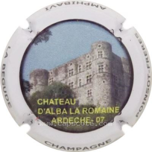 Capsule Château d'Alba la Romaine, Ardèche 07