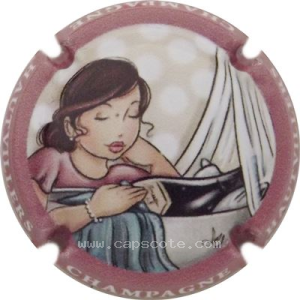 Capsule b- Femme au berceau, contour rose terne