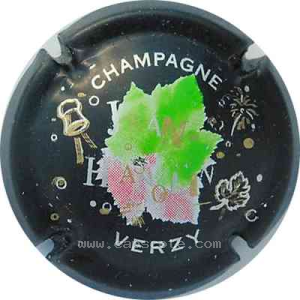 Capsule Fond noir, feuille argent vert vif
