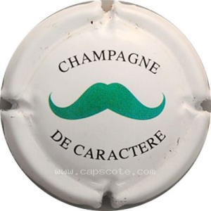 Capsule Moustache verte
