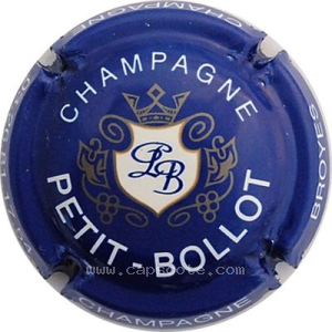 Capsule Bleu, or et blanc