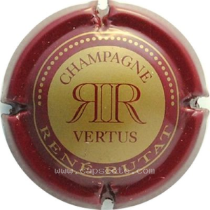 Capsule Or mat, contour bordeaux