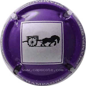 Capsule Contour violet, argent et noir