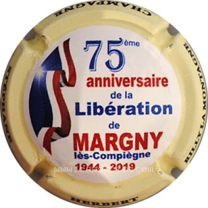 Capsule 75 ème anniversaire de la libération, contour crème