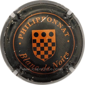 Capsule Blanc de Noirs, noir et cuivre
