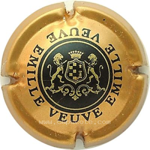 Capsule Or et noir, lettres épaisses
