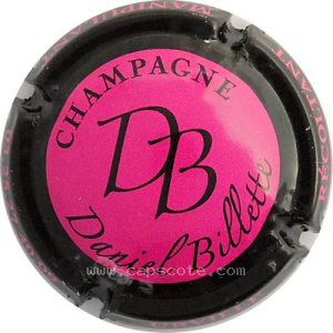 Capsule Fuschia, contour noir