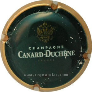 Capsule Vert foncé, contour or