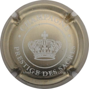 Capsule Or pâle et blanc