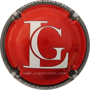 Capsule Rouge et blanc, contour anthracite