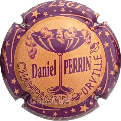 Capsule Orange, Contour violet