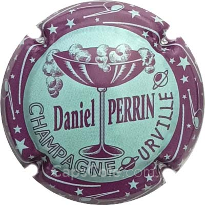 Capsule Bleu pâle, Contour violet