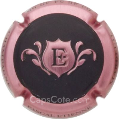 Capsule Noir mat, contour rosé