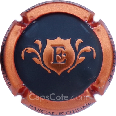 Capsule Noir mat, contour cuivre