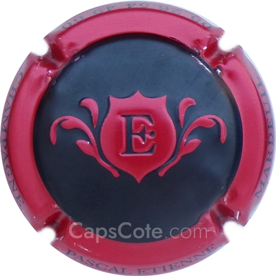 Capsule Noir mat, contour rouge